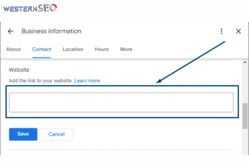 Website Connect to Google Business Profile Example for pain management specialist and clinic